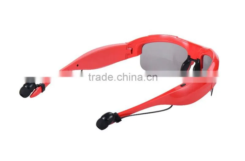 High Quality Updated Stereo Bluetooth 4.1 Sunglasses Bluetooth Headset Bluetooth Earphone