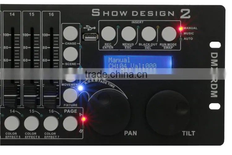 USB Port DMX512 Control Console for Firmware Updates Backup