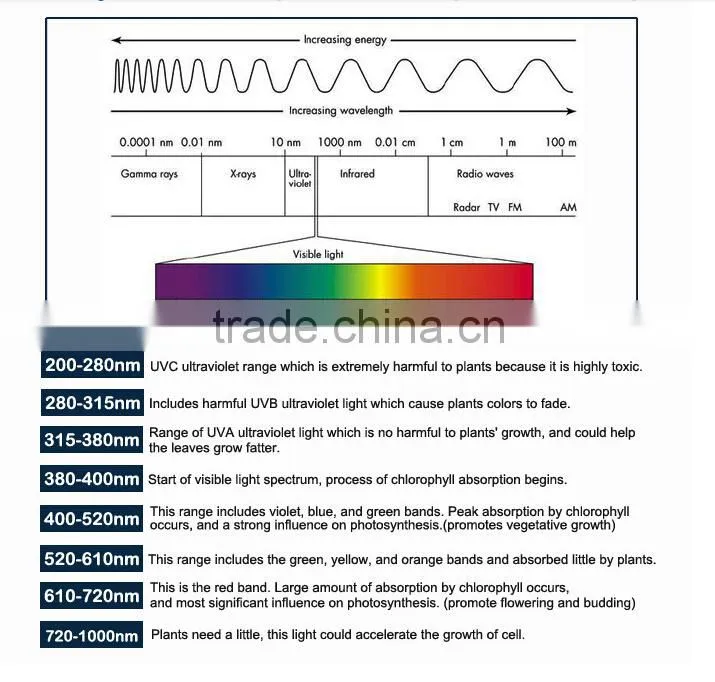 10w cob led grow light full spectrum hps lighting IP67 Waterproof