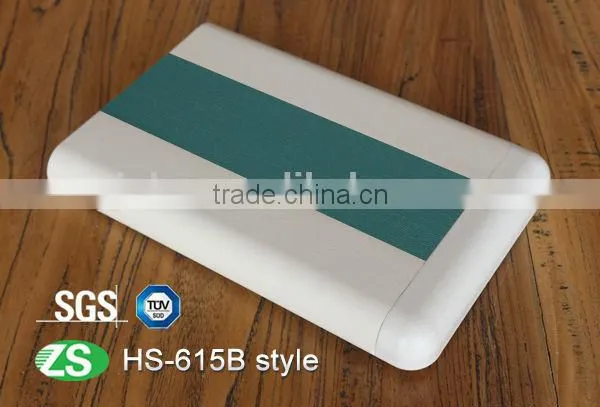 Wooden Color Rigid PVC Wall Protection Wallguards/ Bumper Rail