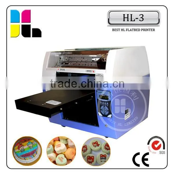 A3 size 6 color cake printing machine for sale