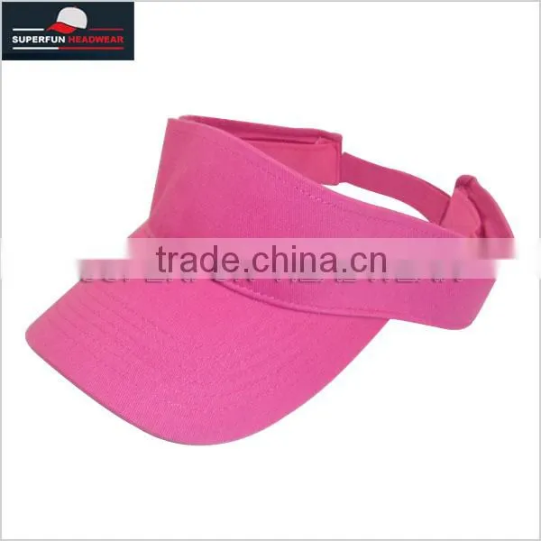 professional supplier high quality running sun visor hats