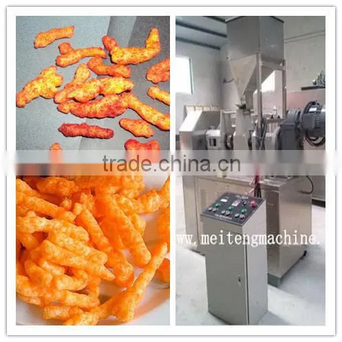 automatic cheetos /cheese curls making machine /Kurkure machine