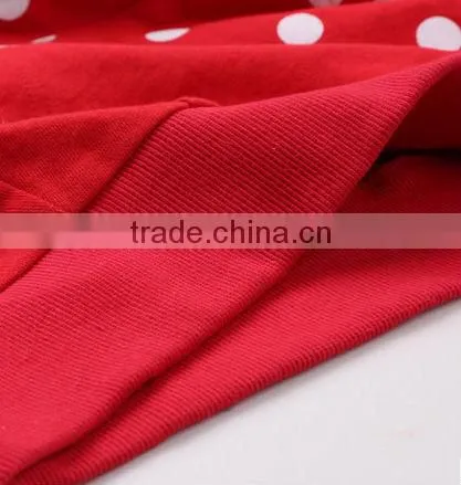 fashion women's polka dots hoodies
