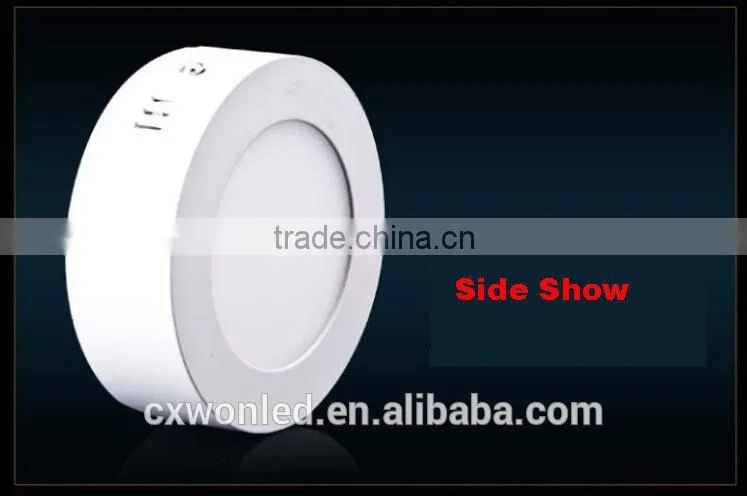 85-265V surface mounted 9w panel LED ceiling light with CE and ROHS
