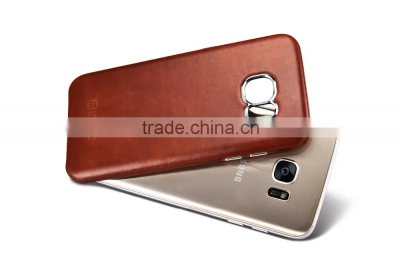 Icarer Vintage Series Real leather case for Samsung S7 edge/s7 Luxury full anti shock protective leather back cover for s7 edge
