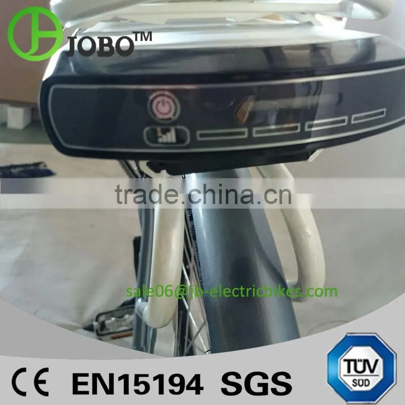 EN15194 Ebike With Mid Motor / Mid Drive Electric City Bike 700C*1.95