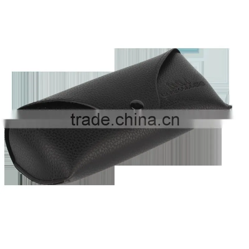 PU leather folding eva eyeglasses case