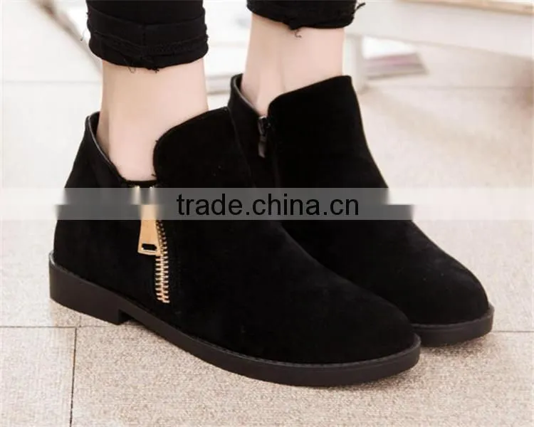 Professional rain boots women denim ankle boots women with CE certificate XT-DA0768