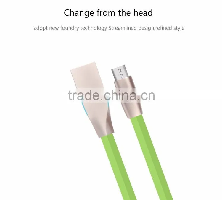 Wholesale Factory Price Charger Cable Ultra Slim Reversible 5pin micro USB cable types