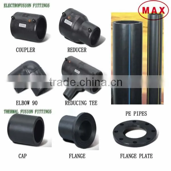 water supply polyethylene steel wire reinforced plastic pipe and pipe fitting dn20-800mm from China