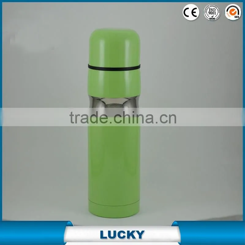 Metal Thermos Insulated Glass Refill Vacuum Flask