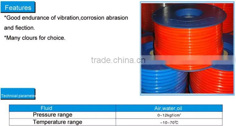 High Quality Pneumatic PU Tube 4mm/6mm/8mm