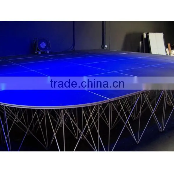 Aluminum portable stage and catwalk stage for party staging