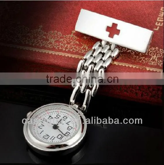 Golden Pocket Wacth for Nurse watch