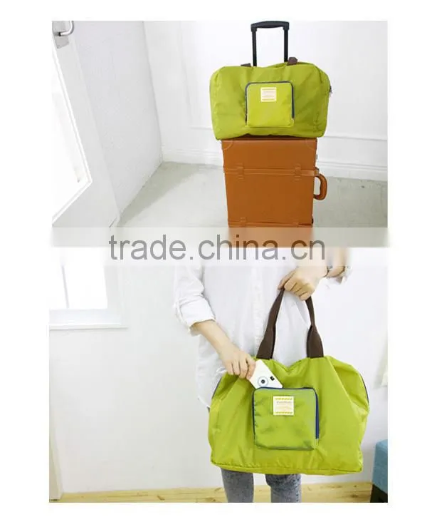 Portable shopping bag for travel
