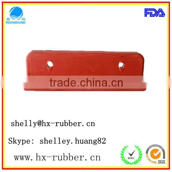 molded rubber cushion