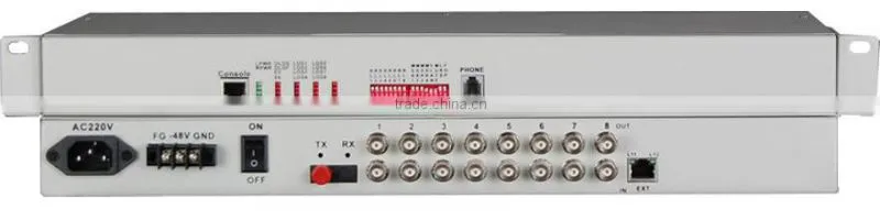 E1 to Ethernet protocol converter, 1/2/4/8/16 E1 to Ethernet
