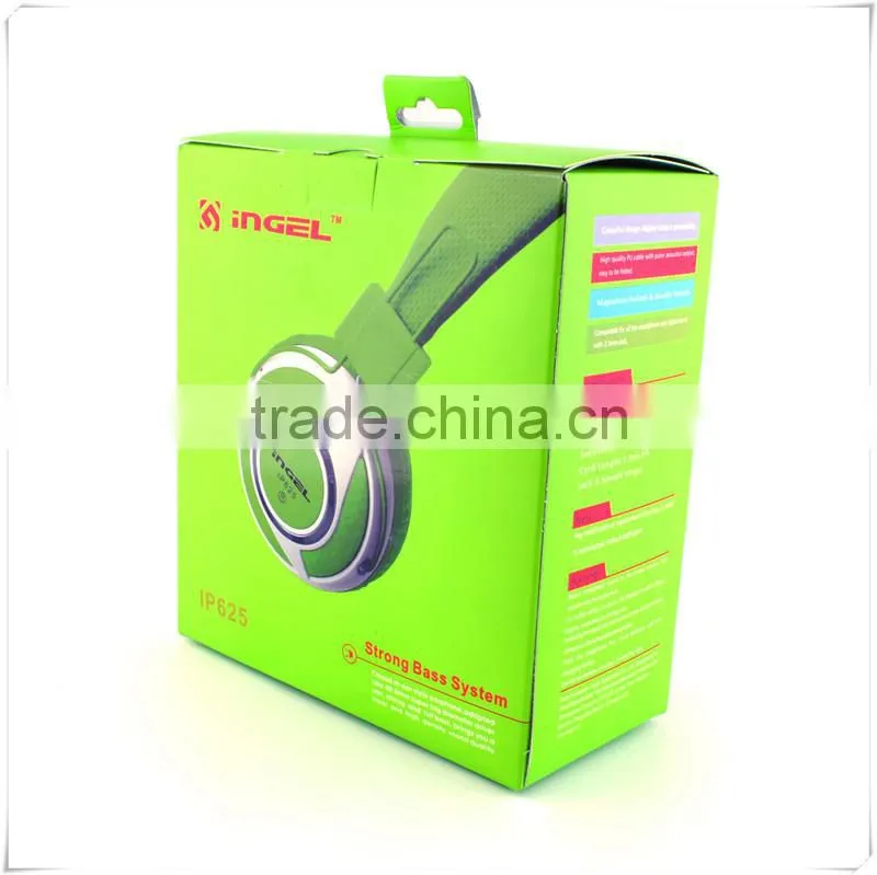 New arrinal mp3 headphone mobile phone headphone with microphone headphone wholesale IP625