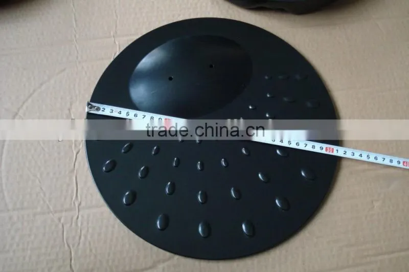 Carbon steel non stick 3pcs / 3 pcs divide division tri - pan premier frying pan set