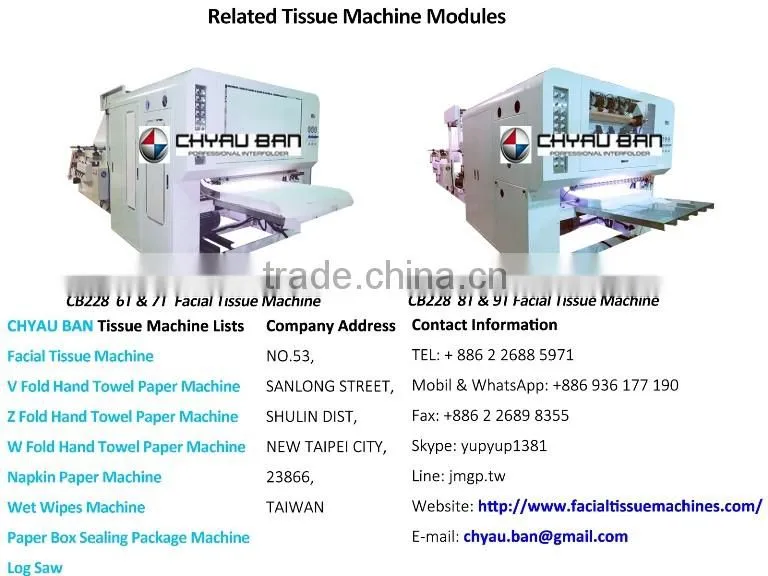 Shrink Nylon Wrapping Packing Facial Tissue Manufacturing Machine