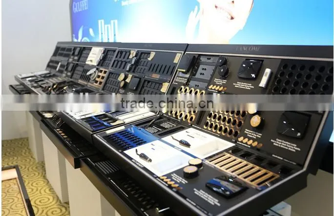Wooden Cosmetic Show Case, Cosmetic Display, Make-up Product Display