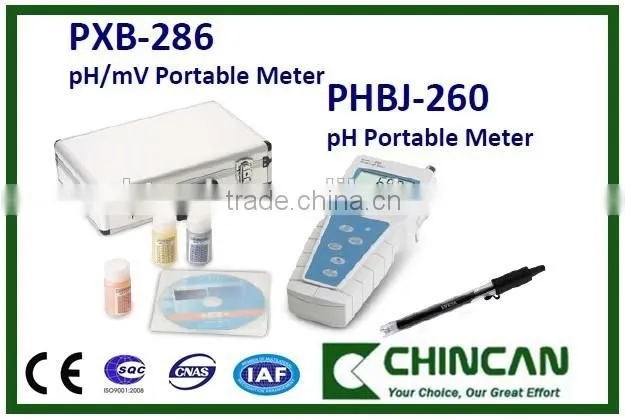 HIGH PRECISE PHBJ-260 and PHB-4 Portable pH Meter