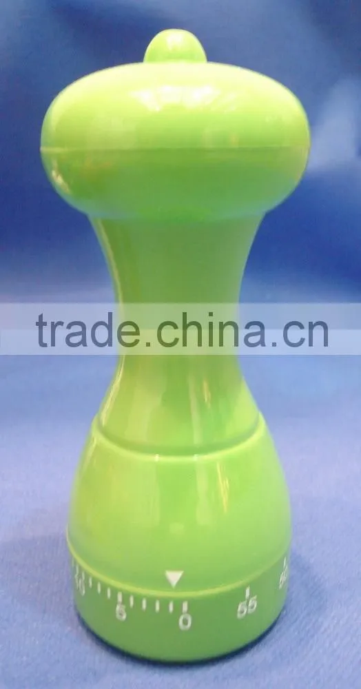 Made in China kitchen mechanical candlepin shape timer