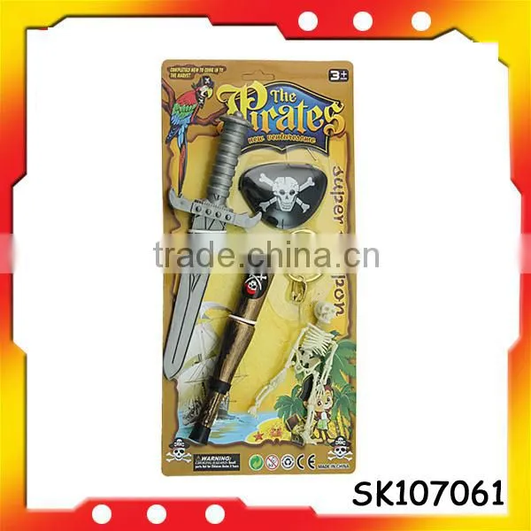 plastic pirate gold coins pirate headband with high quality