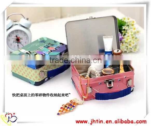 Handle tin box packing