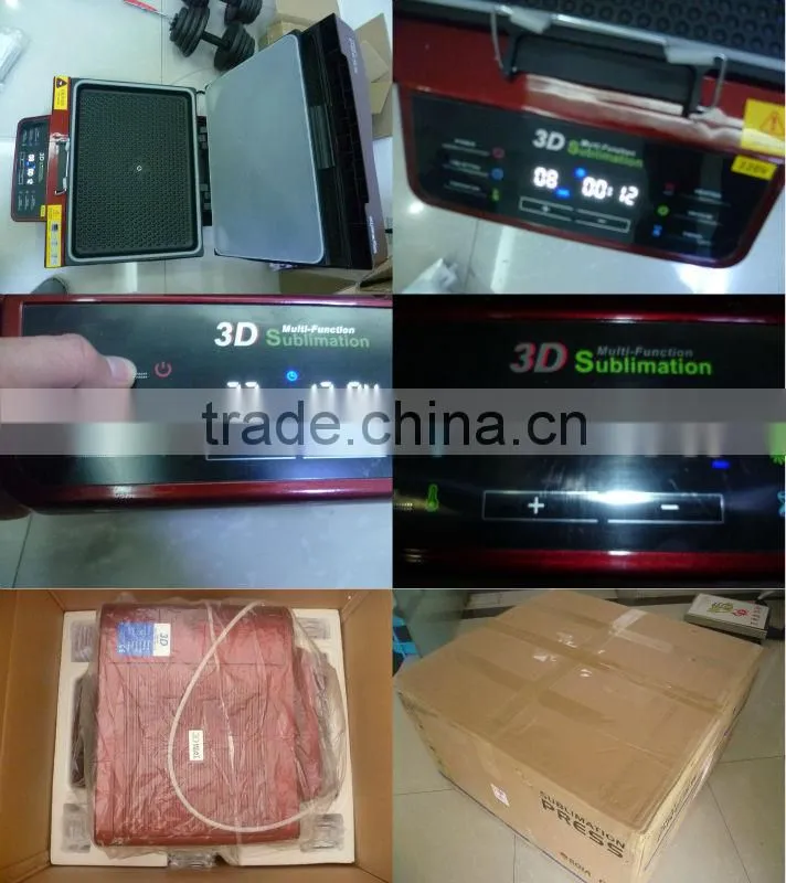 Automatic Automatic Grade and Heat Press Machine Type 3d sublimation vacuum heat press machine