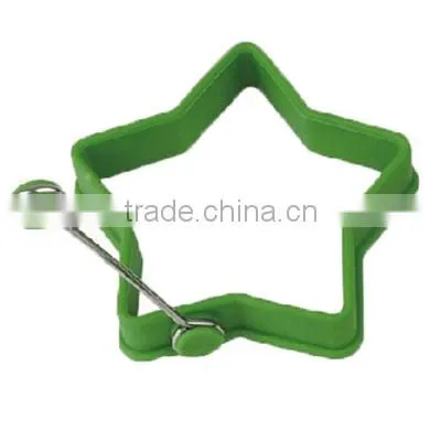 300x300mm Star shape wholesale Silicone pancake mold egg ring