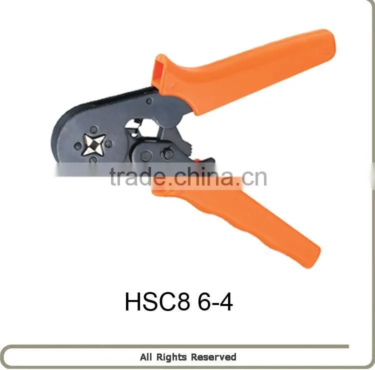 High quality mini-type self-adjustable HSC8 6-4 crimping tool