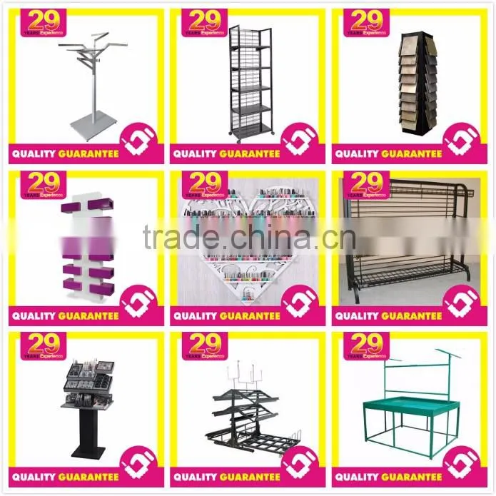 Covered 16 Pairs Tray Standup Portable Sunglass Rack Sunglass Display