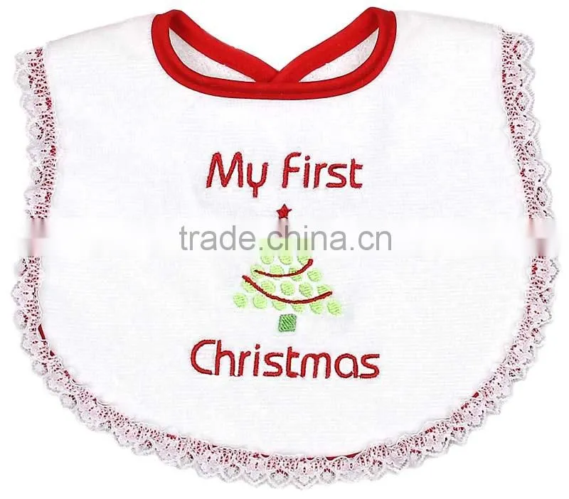 2015 Hot Sale Multi styles Cartoon cotton Baby Bibs wholesale