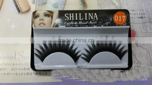 Women charming handmade false eyelashes extension