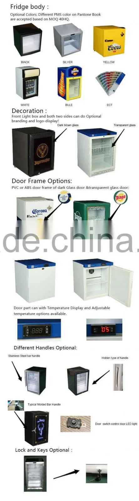 Top quality made in China manufacturing hot selling fridge for sale