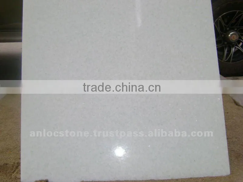pure white marble tiles