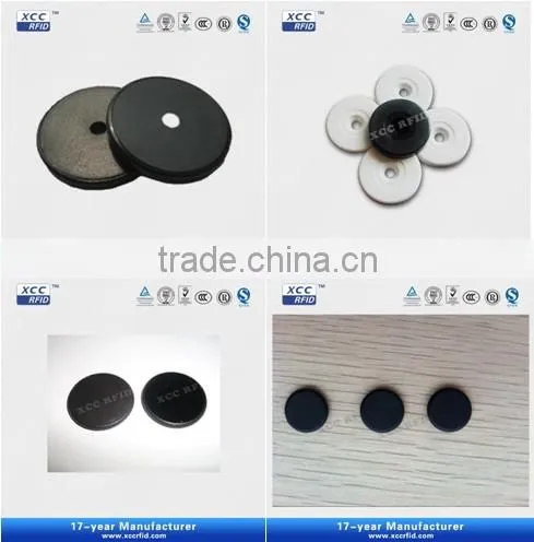 round shape rfid laundry tags