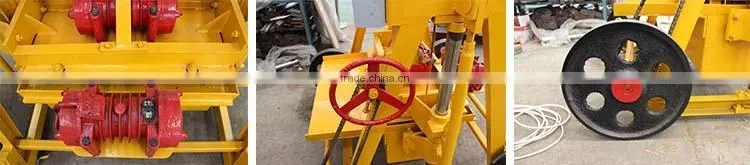 Linyi Wante Machinery egg laying mobile manual brick making machine for sale QT 40-3B