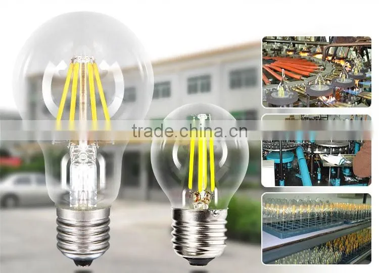 2W B22/E14/e27 led filament bulb dimmable filament led bulb with good price
