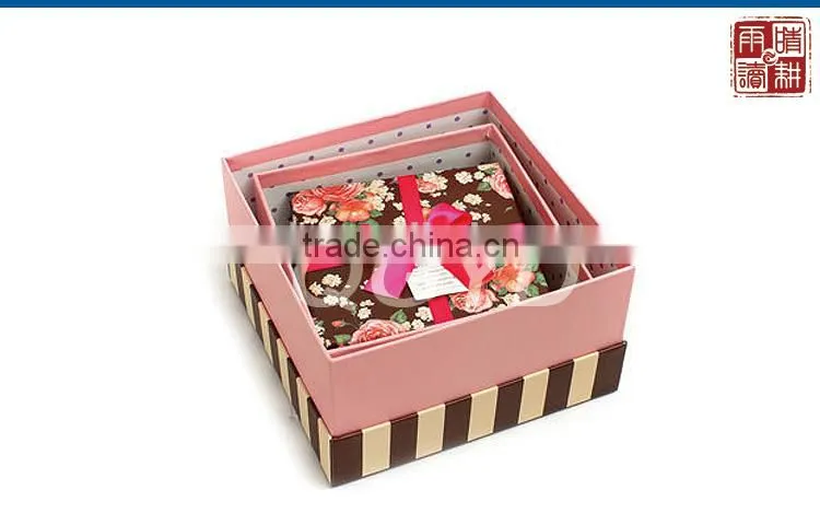 factory price hot sale custom 9x9 gift box