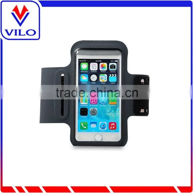Breath free lycra armband for iphone 6 with card holder