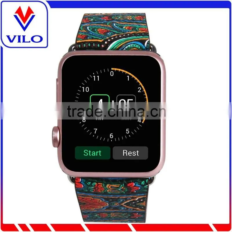 38mm/42mm Leather wristband for Apple Watch band strap with adapter