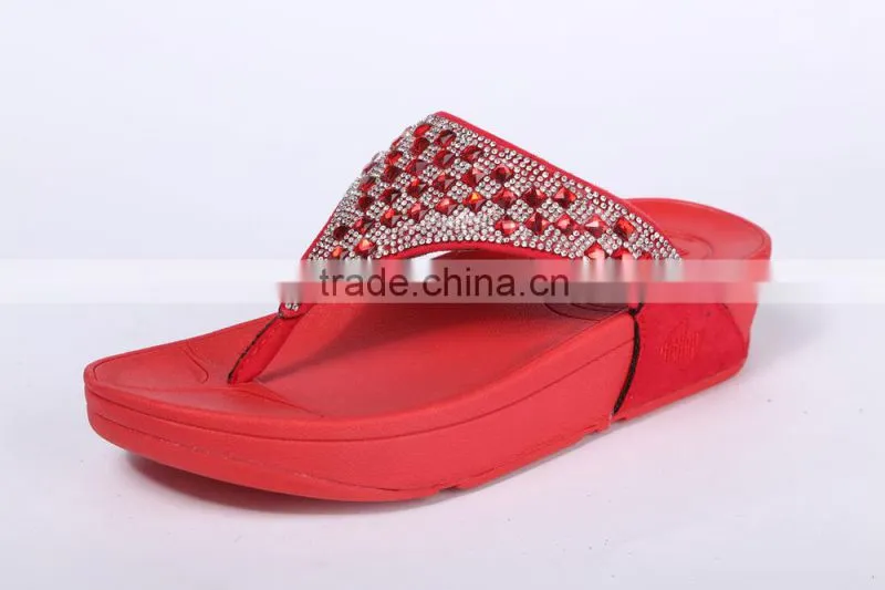 2014 women best choice latest stylish flip flops gorgeous party shoe