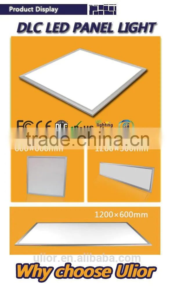 DLC-164 Widely use in commercial office dlc led panel lights, recessed led panel light, integrated led panel light 600 600