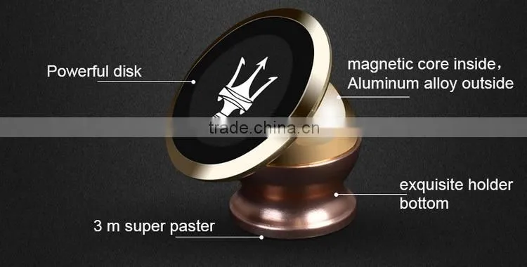 Practical mobile mount stand 360 degree rotating car phone holder