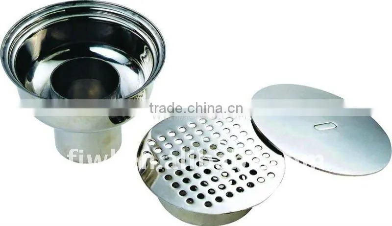 sanitary stainless steel floor drainer 1"to4" or DN25 to DN100