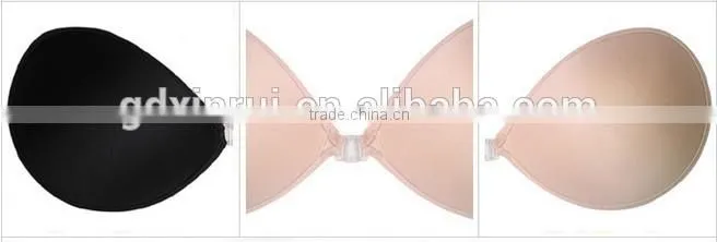 Fashion Design Bra Sexy Women Push Up Strapless Invisible Sponge Fabric Bra