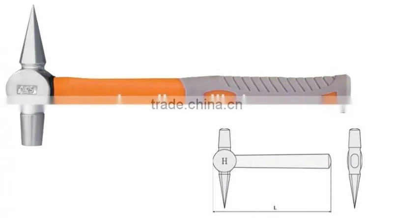 China Manufacturer Stainless Steel Tools Scaling Hammer